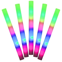47 cm | LED Leuchtstab XXL aus Schaumstoff, Multicolor