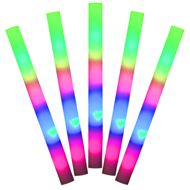 47 cm | LED Leuchtstab XXL aus Schaumstoff, Multicolor