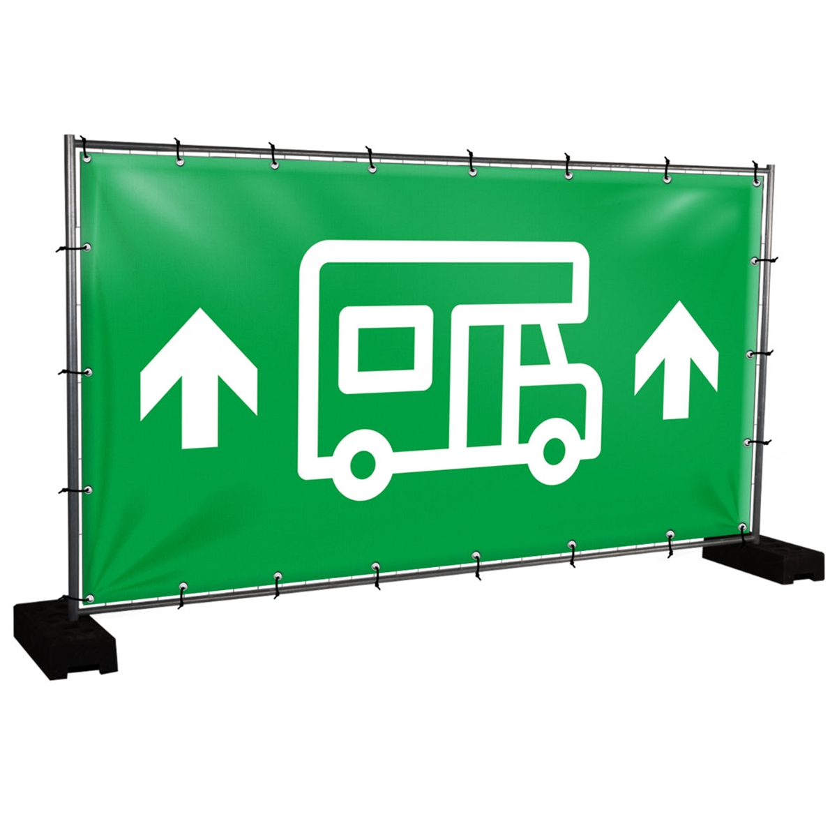 Bauzaunbanner Wohnmobil - 340 x 173 cm