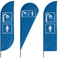 Beachflag Duschen Herren - 3 Modelle - 4 Größen