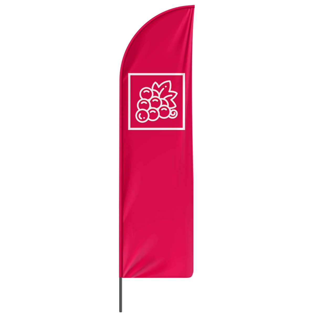 Beachflag Obst - 3 Modelle - 4 Größen