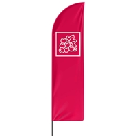 Beachflag Obst - 3 Modelle - 4 Größen