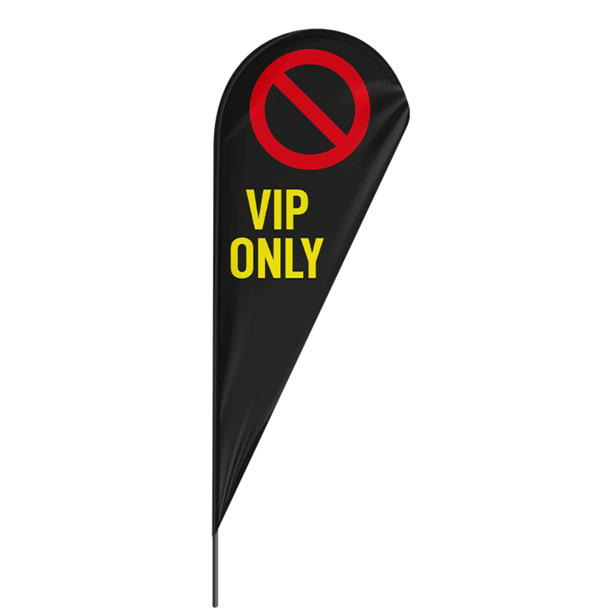 Beachflag VIP Only - 3 Modelle - 4 Größen