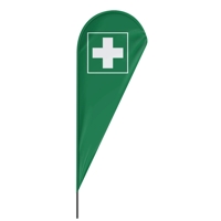 Beachflag Erste Hilfe Icon - 3 Modelle - 4 Größen