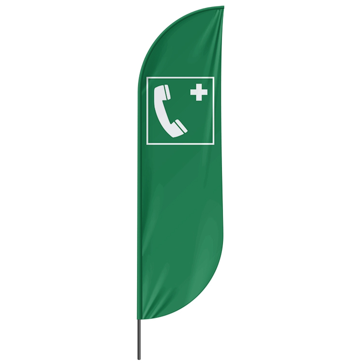 Beachflag Notfalltelefon - 3 Modelle - 4 Größen