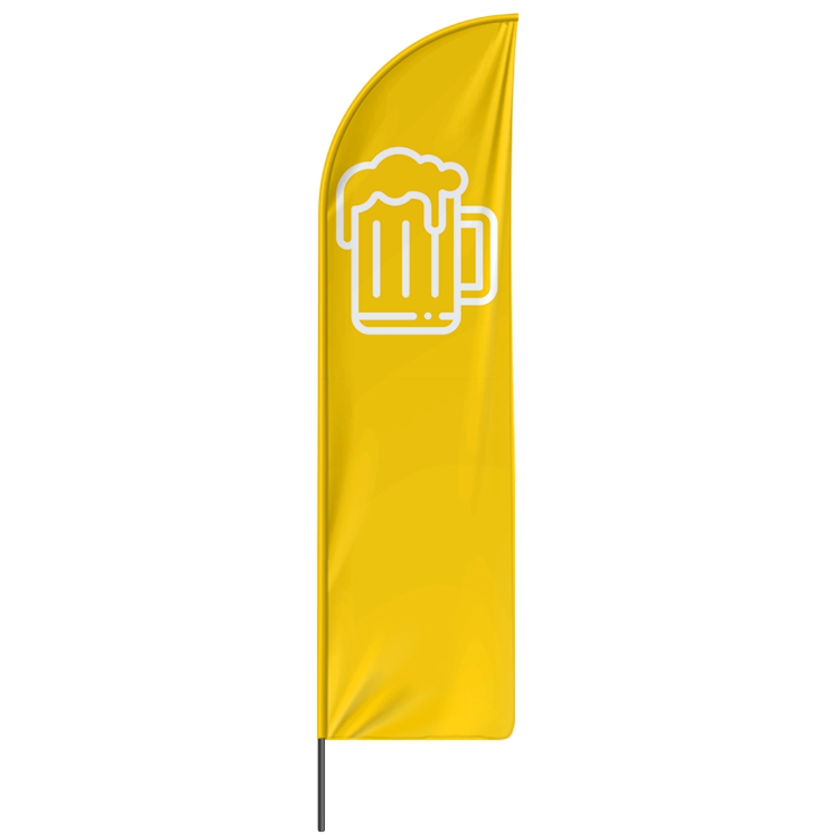 Beachflag Bier - 3 Modelle - 4 Größen