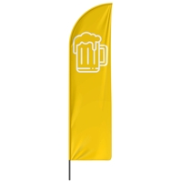 Beachflag Bier - 3 Modelle - 4 Größen