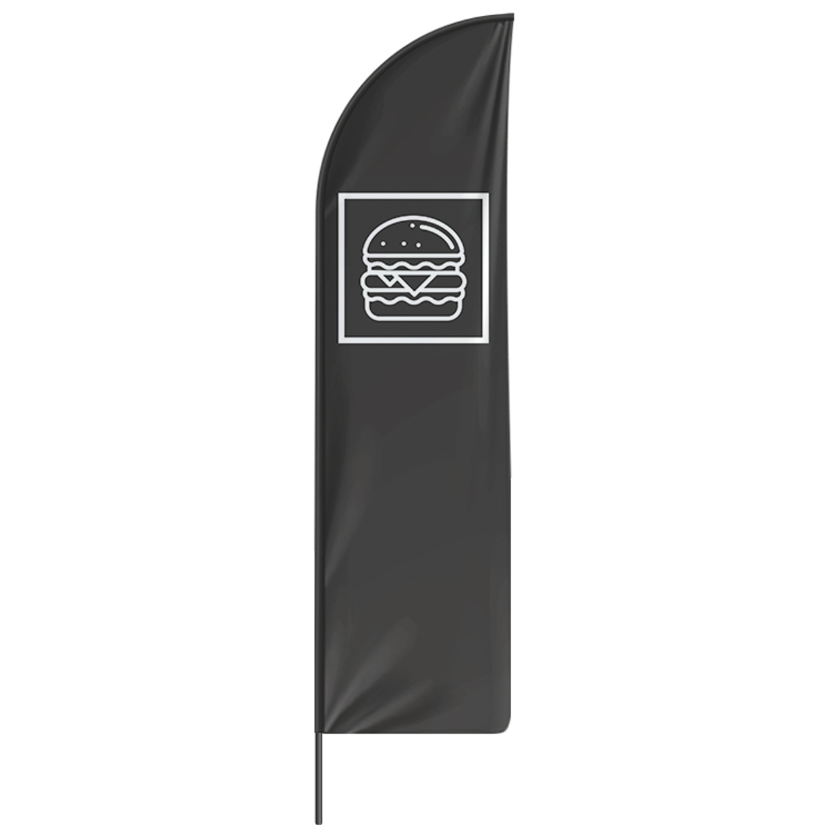 Beachflag Burger - 3 Modelle - 4 Größen