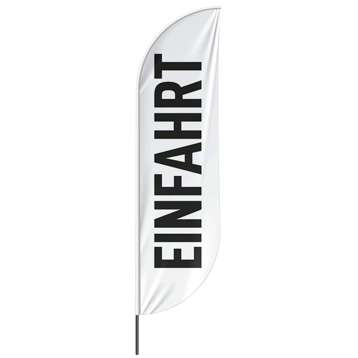 Beachflag Einfahrt - 3 Modelle - 4 Größen