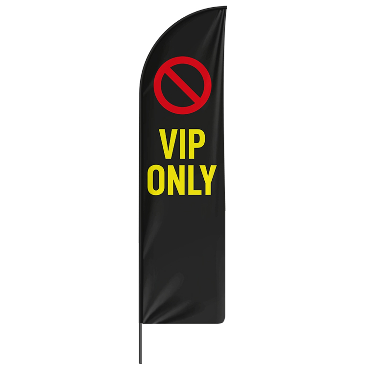 Beachflag VIP Only - 3 Modelle - 4 Größen