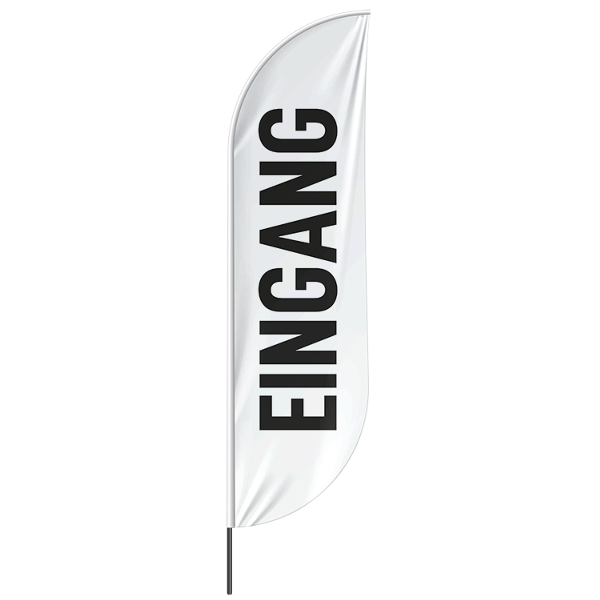 Beachflag Eingang - 3 Modelle - 4 Größen