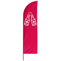 Beachflag Getränke - 3 Modelle - 4 Größen