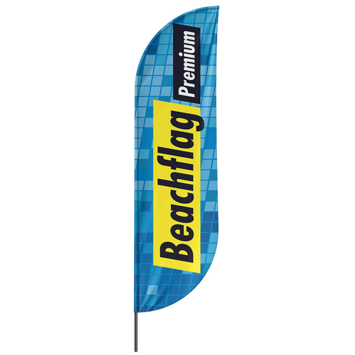 Convex | Beachflag Premium, selbst gestalten, 4 Größen