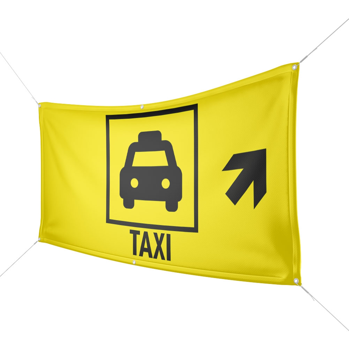 Werbebanner Taxi - Wunschgröße