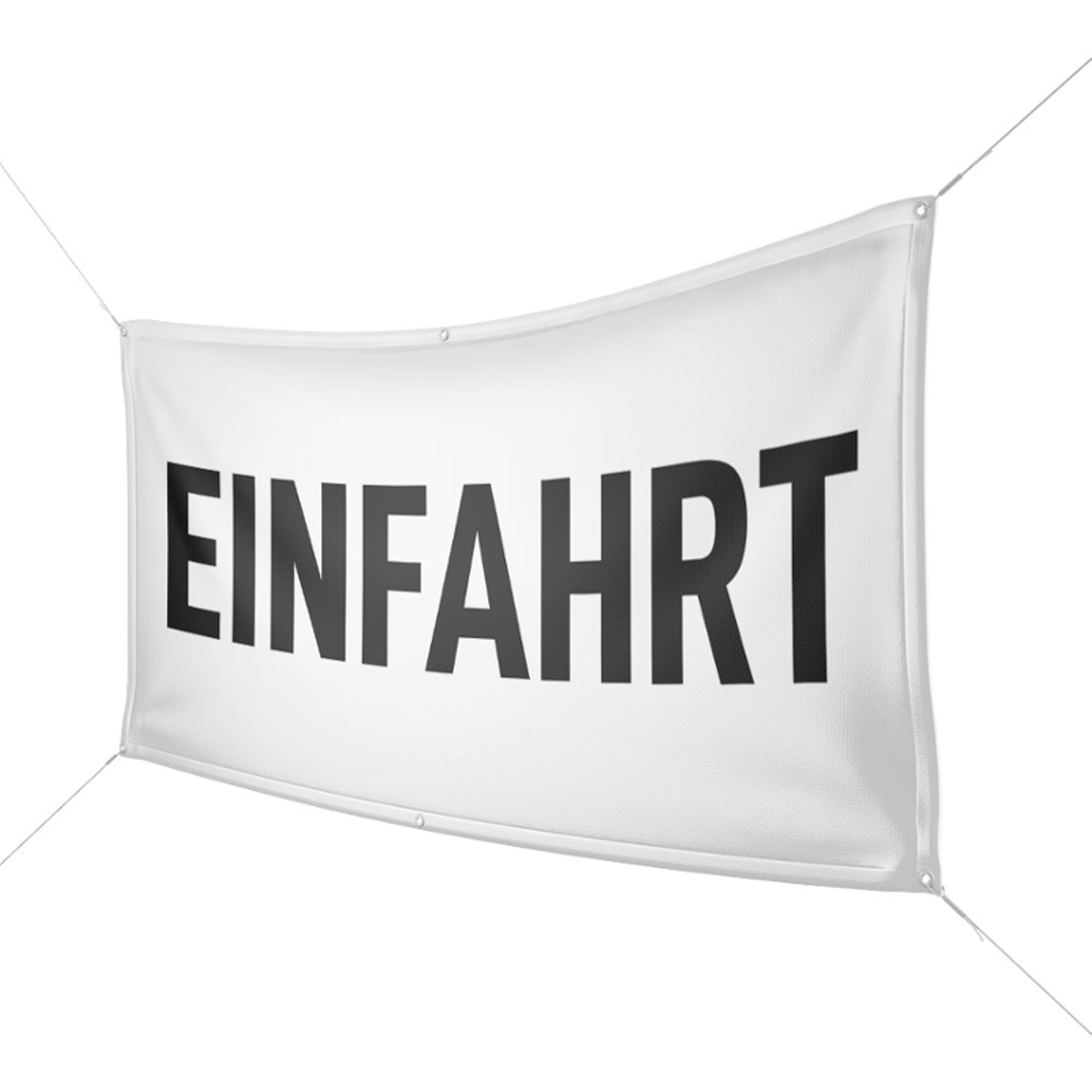 Werbebanner Einfahrt - Wunschgröße