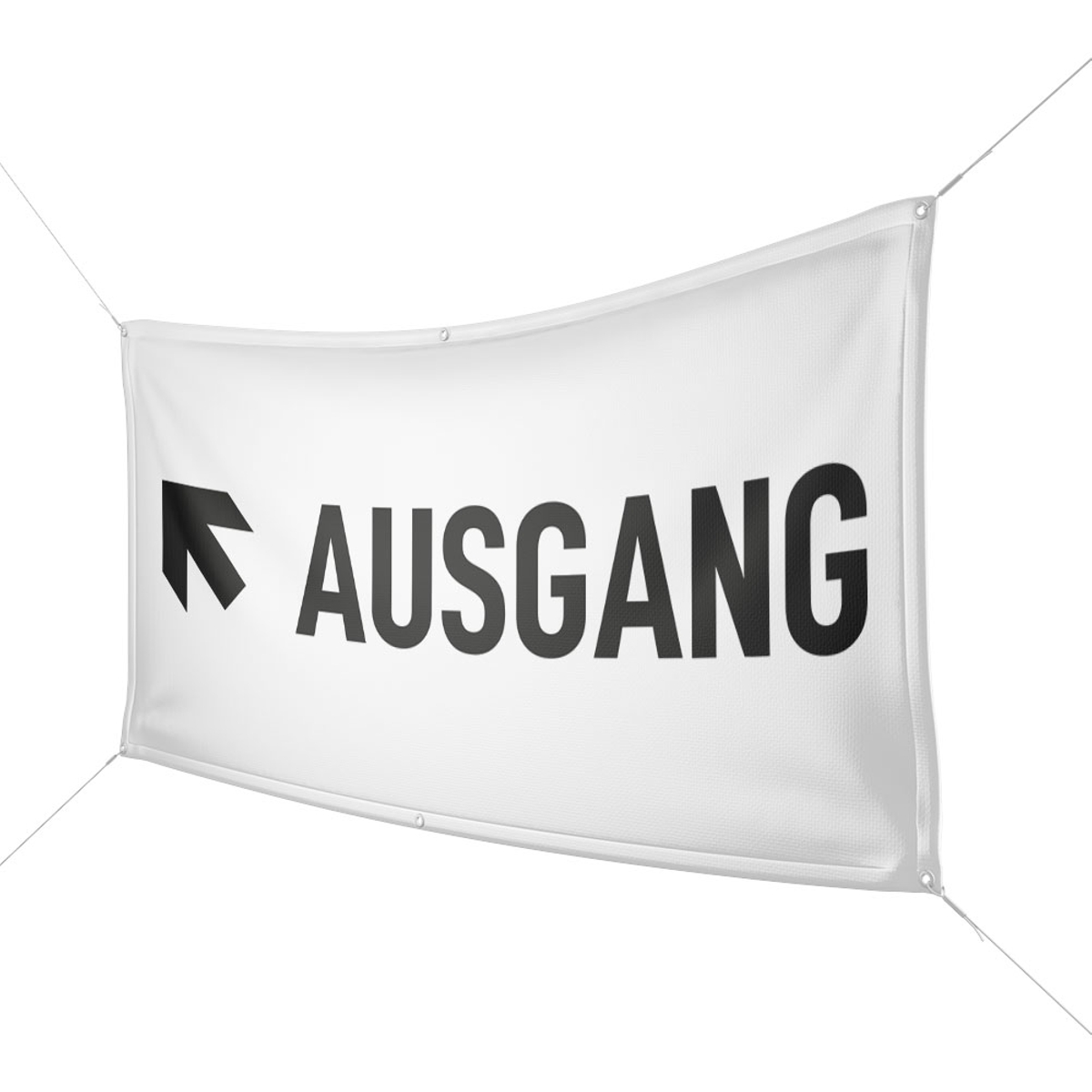 Werbebanner Ausgang - Wunschgröße