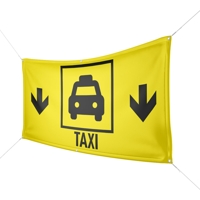 Werbebanner Taxi - Wunschgröße