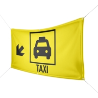 Werbebanner Taxi - Wunschgröße