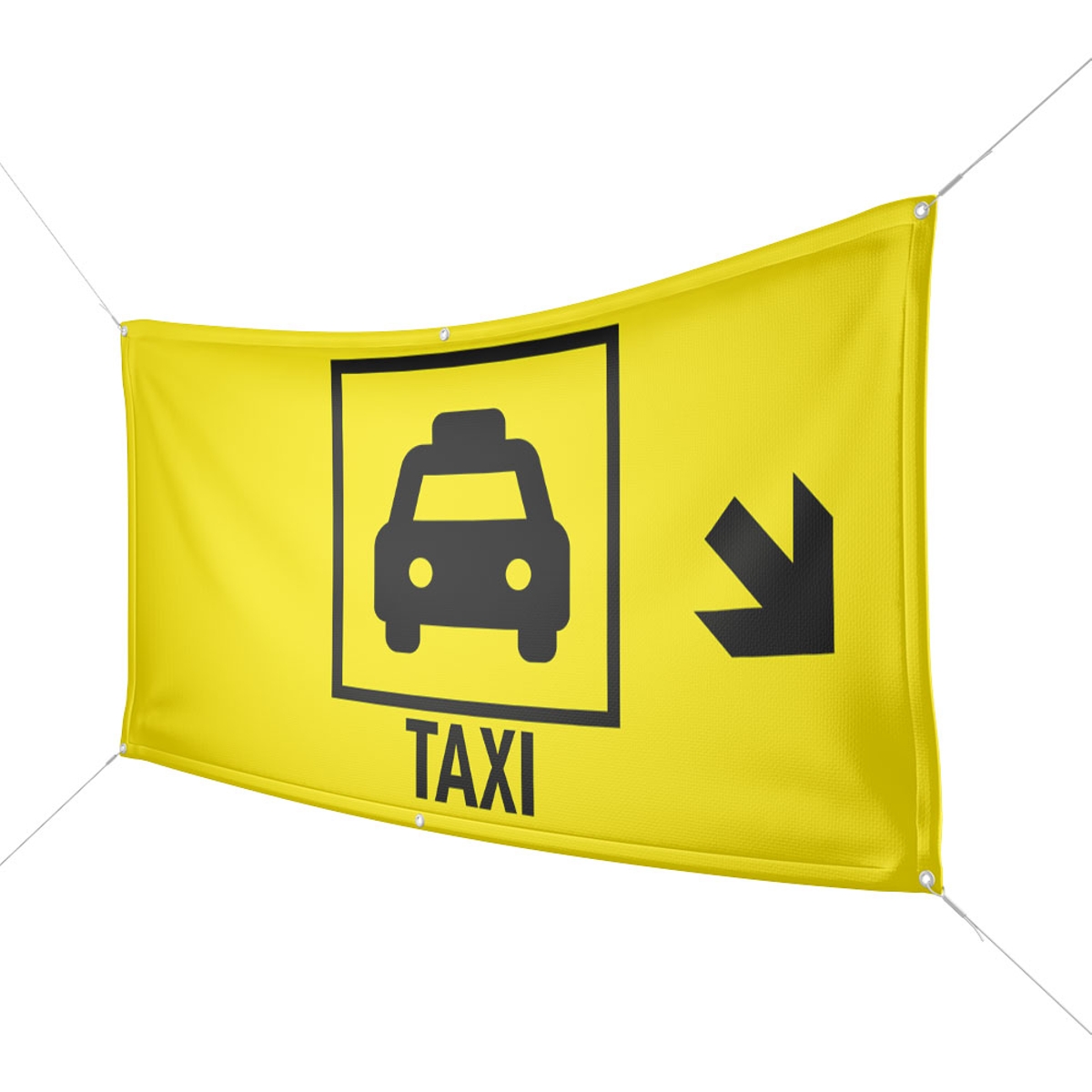 Werbebanner Taxi - Wunschgröße