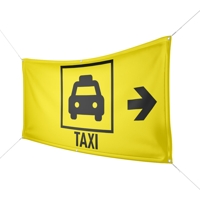 Werbebanner Taxi - Wunschgröße