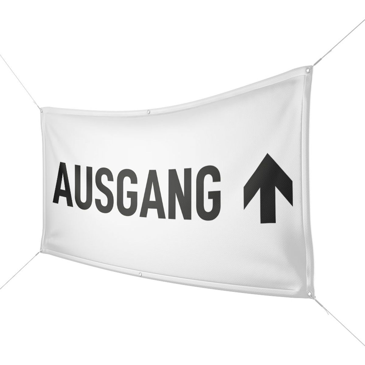 Werbebanner Ausgang - Wunschgröße