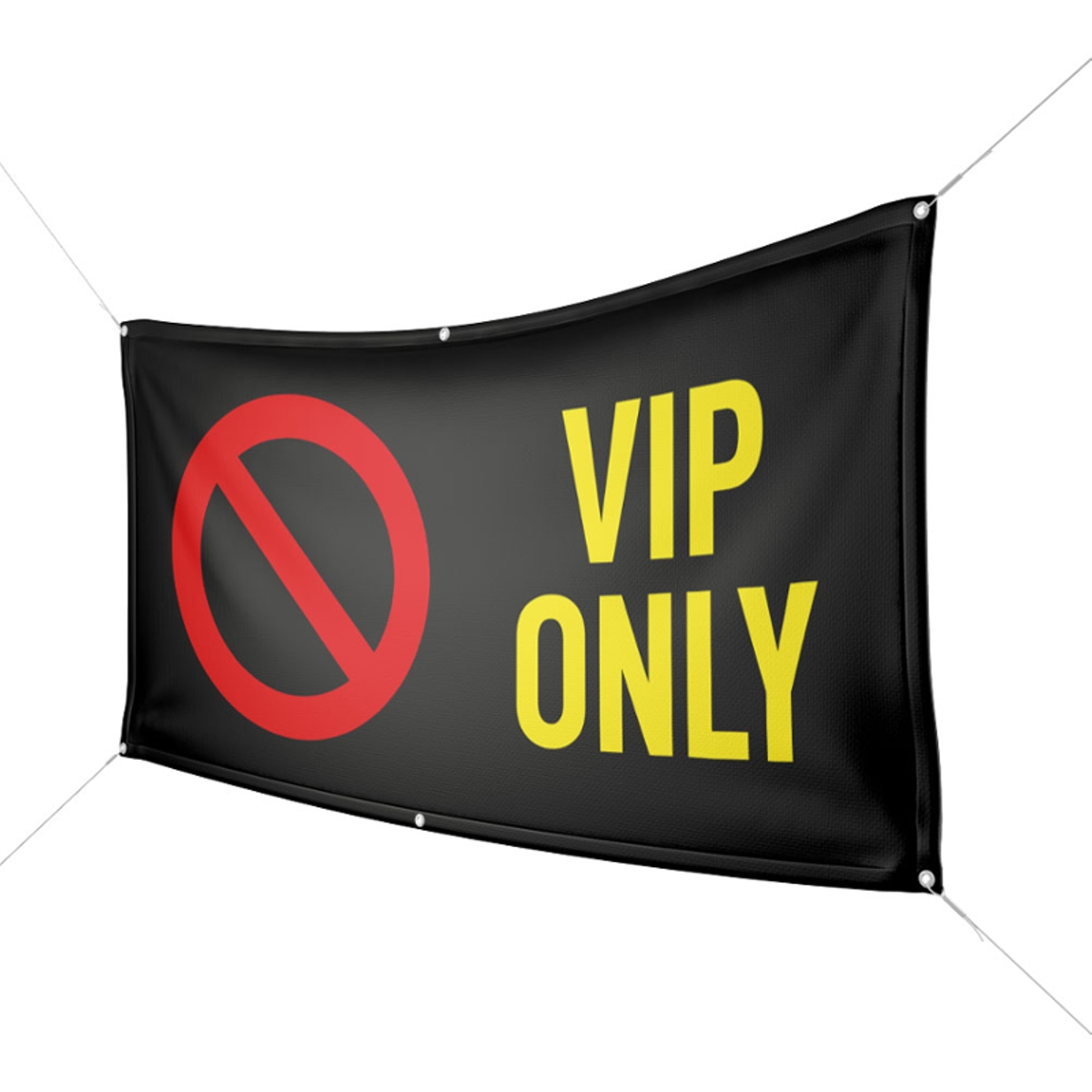 Werbebanner VIP Only - Wunschgröße