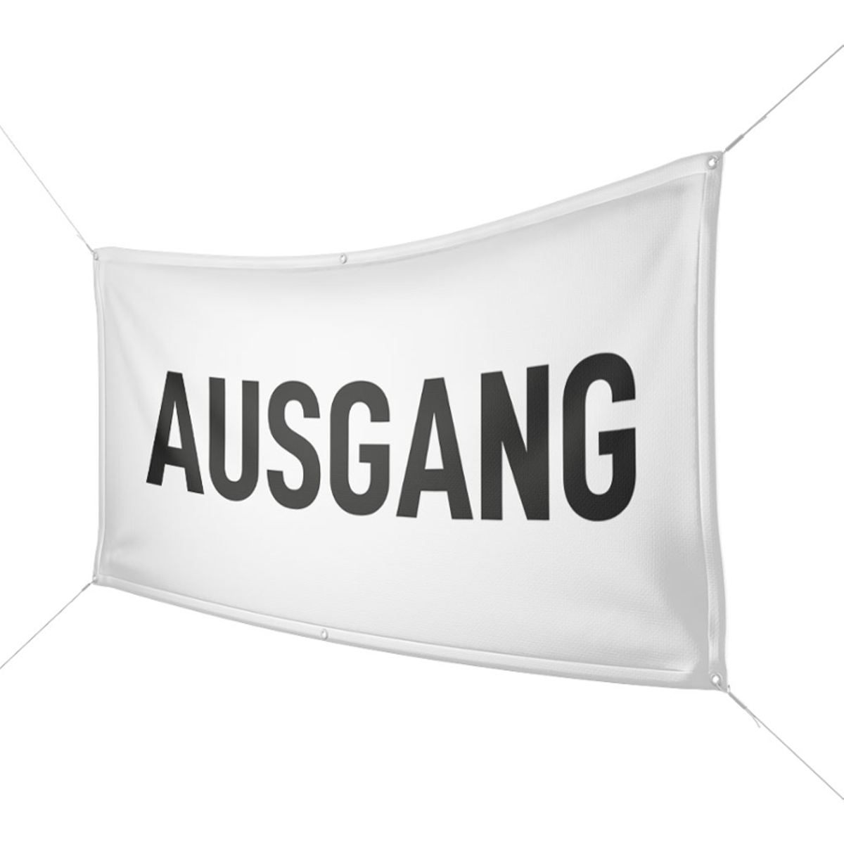 Werbebanner Ausgang - Wunschgröße