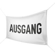 Werbebanner Ausgang - Wunschgröße