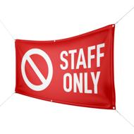 Werbebanner Staff Only - Wunschgröße