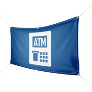 Werbebanner ATM - 6 Größen