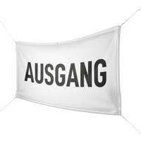 Werbebanner Ausgang - 6 Größen