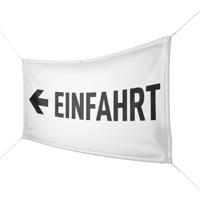 Werbebanner Einfahrt - 6 Größen