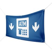 Werbebanner ATM - 6 Größen