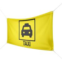 Werbebanner Taxi - 6 Größen