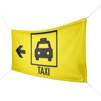 Werbebanner Taxi - 6 Größen