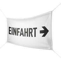 Werbebanner Einfahrt - 6 Größen