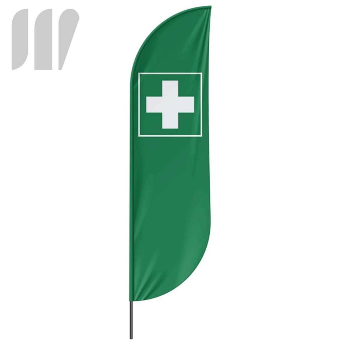 Beachflag Erste Hilfe Icon - 3 Modelle - 4 Größen