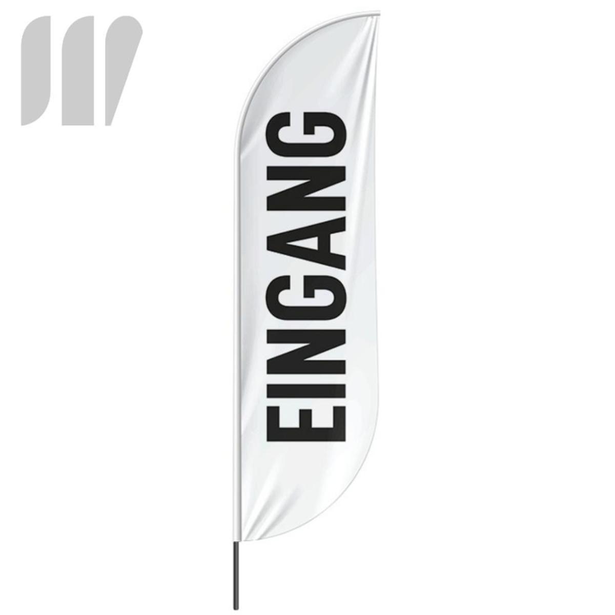 Beachflag Eingang - 3 Modelle - 4 Größen