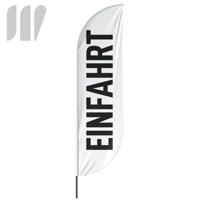 Beachflag Einfahrt - 3 Modelle - 4 Größen