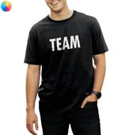 Team T-Shirt, Druck groß, Herren